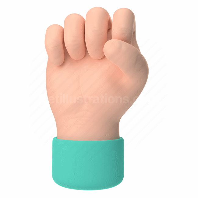 emoticon, emoji, sticker, gesture, fist, up, light